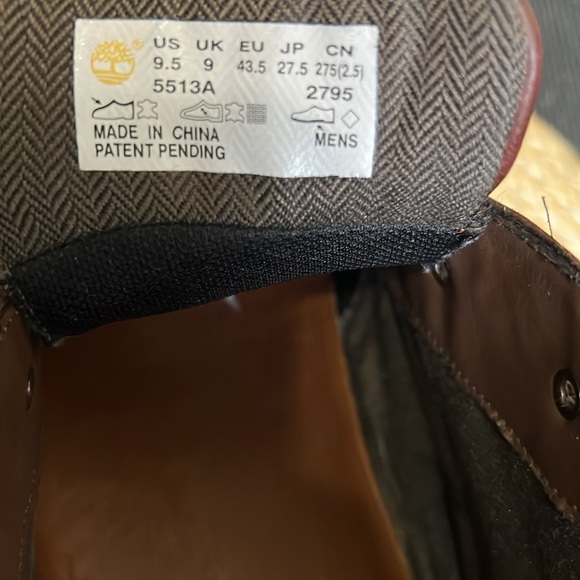 Timberland Men Earth-keepers leather high Top Boots Size 9.5 - Picture 14 of 14